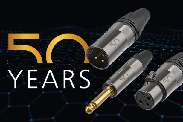 50個！ 新品■ノイトリック XLR オス25個 + メス25個 ■黒金メッキ ノイトリックグループ、NEUTRIKブランド50周年を祝う - Neutrik
